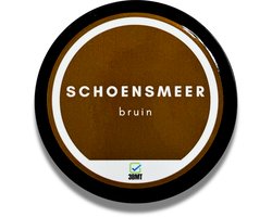Schoensmeer Bruin – Schoenpoets voor Bruine Leren Schoenen – 50 ml – 3BMT®