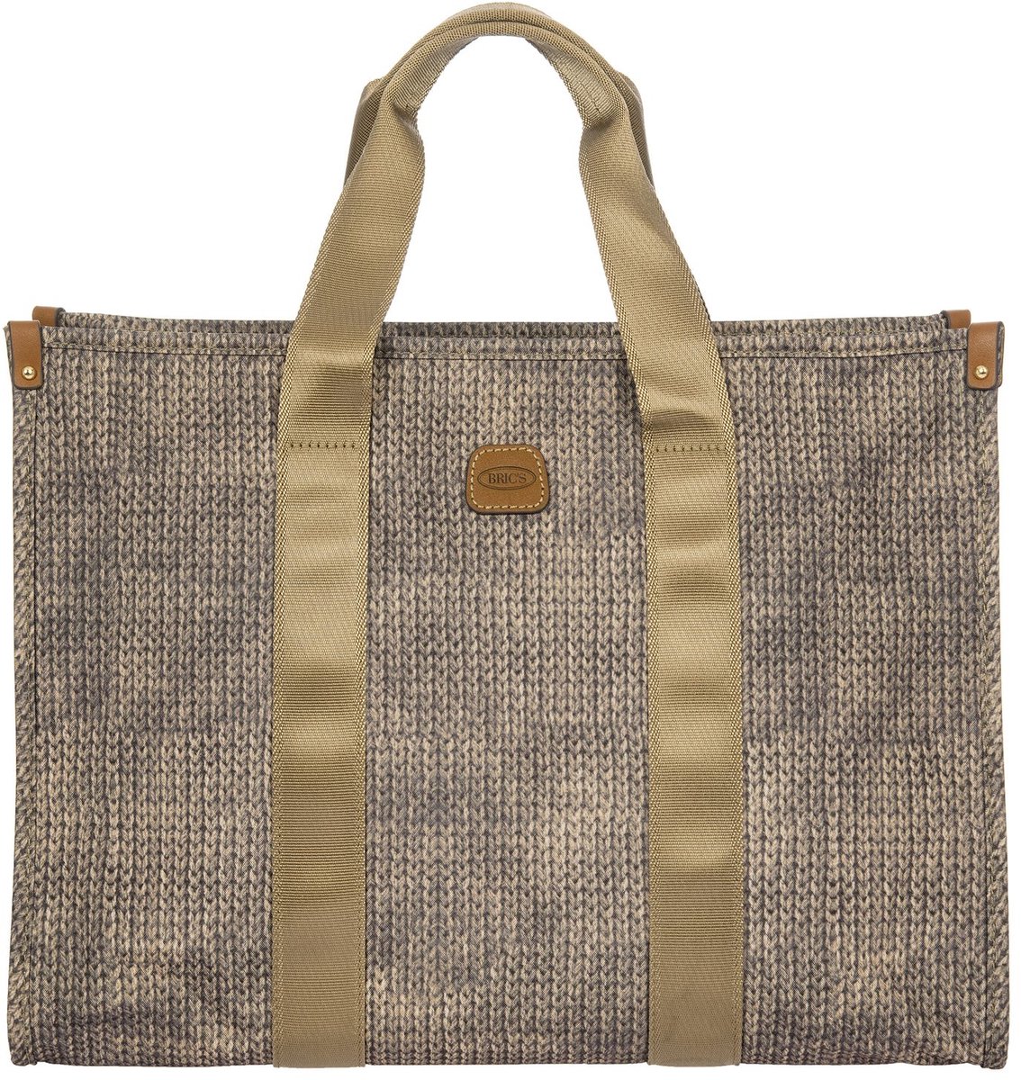 BRIC'S schoudertas laptoptas met laptopvak X-Collection Opera Bag Wool Nut bruine