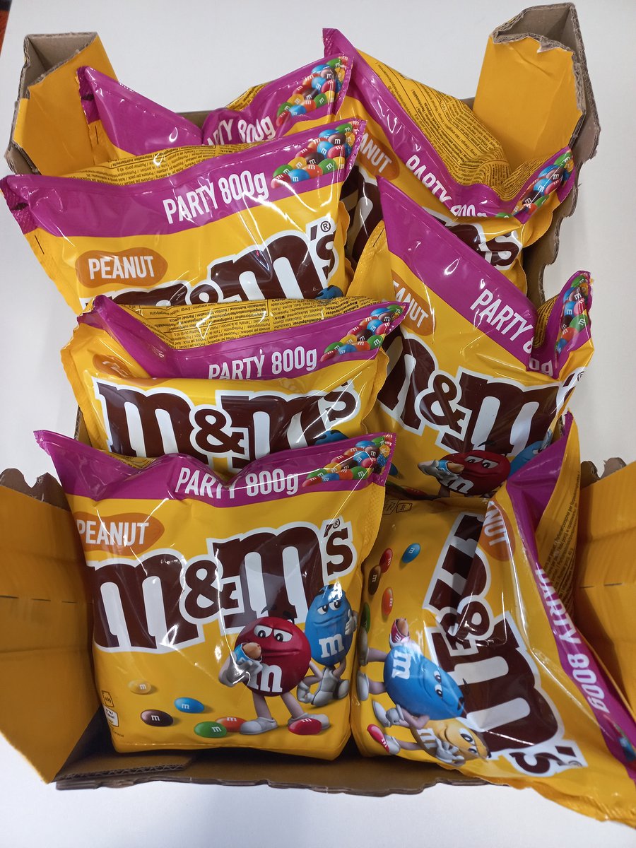 M&M's chocolade peanut - Multipak 7x 800 gram