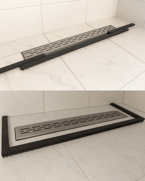 Hair Catcher - Brede Afvoer - Inloopdouche Haarvanger - Anti Verstopping voor Douchegoot - Drain Cleaner - Douchewisser - Afvoerstop - Doucheput zeef- Trendy Nu