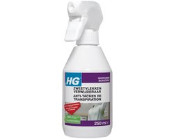 1 x HG Zweetvlekkenverwijderaar 250 ml - Zweetvlekken Verwijderen - Gele Vlekken Verwijderen - Deodorantvlekken Verwijderen - Textiel Reinigen - Wasmiddel Voor Vlekken