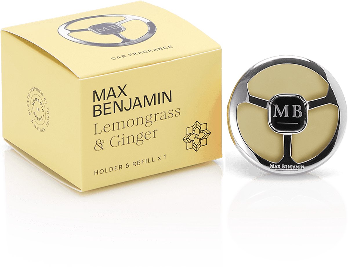 Max Benjamin - Autoparfum - Lemongrass & Ginger