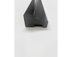 Kunststof onderdorpel | SAMPLE | 25cm | kozijn | kopmaat 66x110mm | massief | renovatie | nooit geen verrotte onderdorpel meer