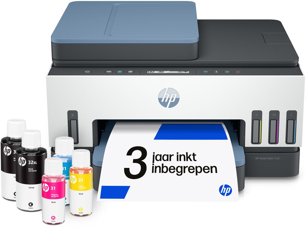 HP Smart Tank 7306 All-in-One Printer