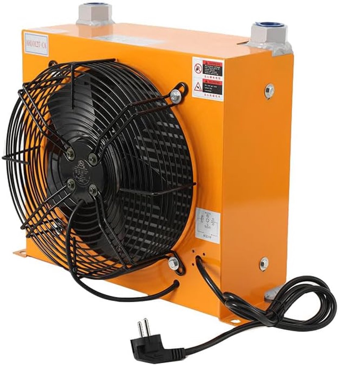 AH1012T-CA Hydraulische luchtkoeler, 100 l/min, luchtgekoelde oliediffuser, oliekoeler, 100 W, 220 V, hydraulische oliekoeler voor hydraulische machines, windenergieproductie