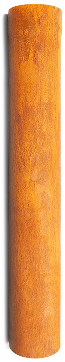 BonFeu Kachelpijp 66cm Roest - Enkelwandig Staal - Kachelpijp voor Tuinhaard van BonFeu - 10x10x66 cm
