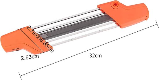 2 in 1 Easy File 4.0mm Kettingzaag Slijper Tool Mini Draagbare Houtbewerking Mes Ketting Slijp Tool Universele Ketting Slijper van Merkloos	 — afbeelding 5