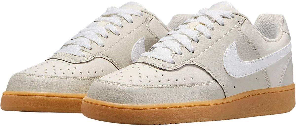 Nike Court Vision Low beige - wit