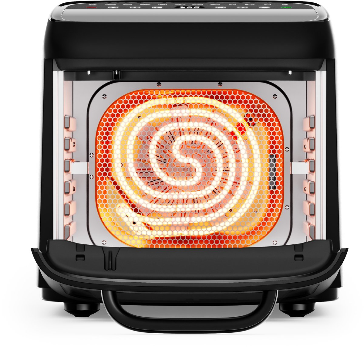 Princess Heteluchtfriteuse - Airfryer Oven Vision - 182288 - 12,6L capaciteit - 1800W - 12 Bakprogramma's - PFAS-Vrij — afbeelding 6