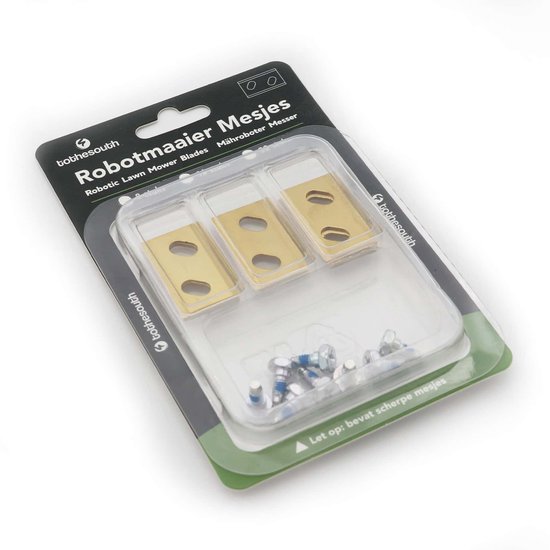 To the South® Robotmaaier Mesjes titanium geschikt voor Robomow RK1000 - 8 stuks van To the South — afbeelding 4