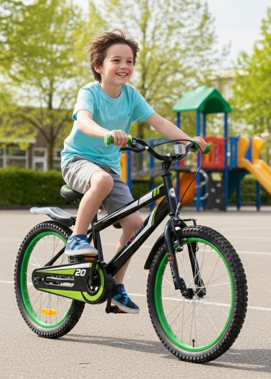 2Cycle Ronin - Kinderfiets - 20 inch - Zwart - Jongensfiets - Fiets 20 inch