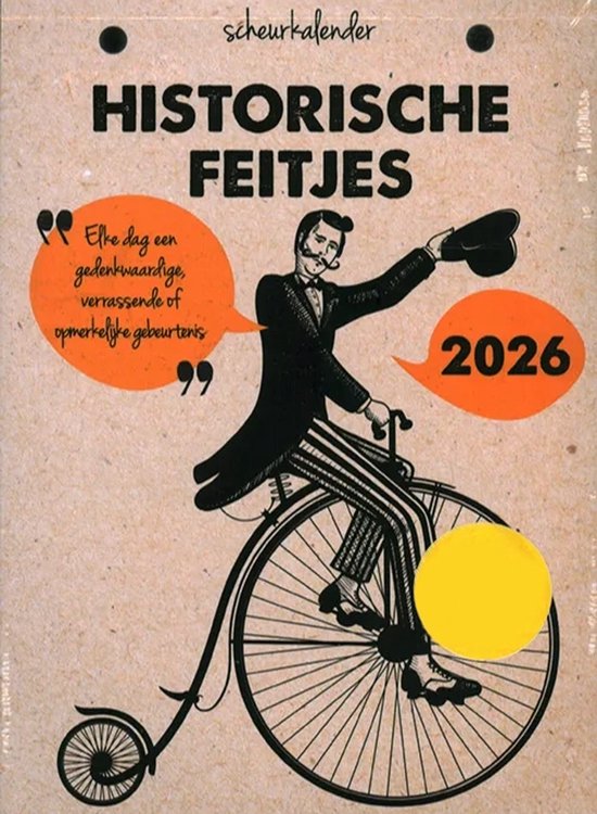 Historische feitjes Scheurkalender - 2026
