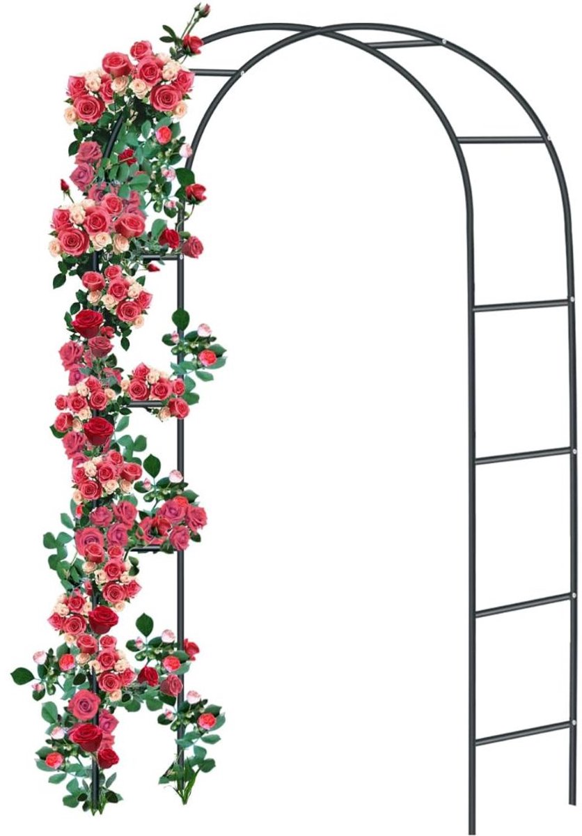 MKSS® Tuinboog - Rozenboog Bruiloft - Bloemboog - Klimrek Planten