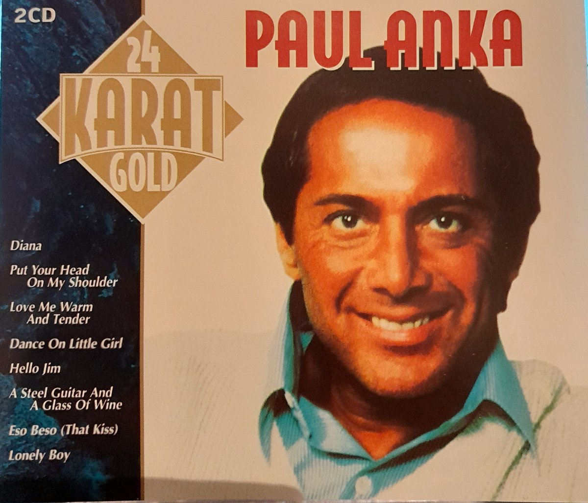 PAUL ANKA 24 KARAT GOLD - DUBBEL CD