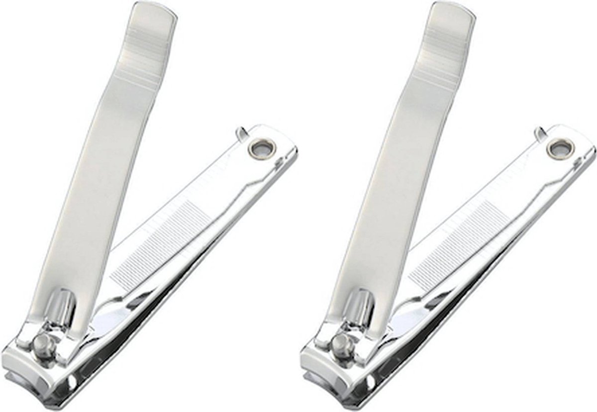 Doodadeals® 2-Pack Teennagelknipper – Nagelknipper met Vijl – Vinger Nagel Knipper – 5 cm
