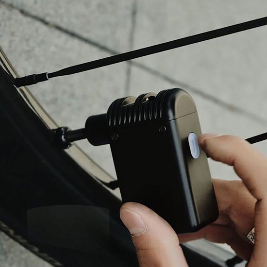 longziming Draagbare Mini Elektrische Fietspomp - Klein & Licht - Oplaadbaar - Voor MTB en Racefiets - Fiets Luchtcompressor - Noodgevallen buitenshuis — afbeelding 4