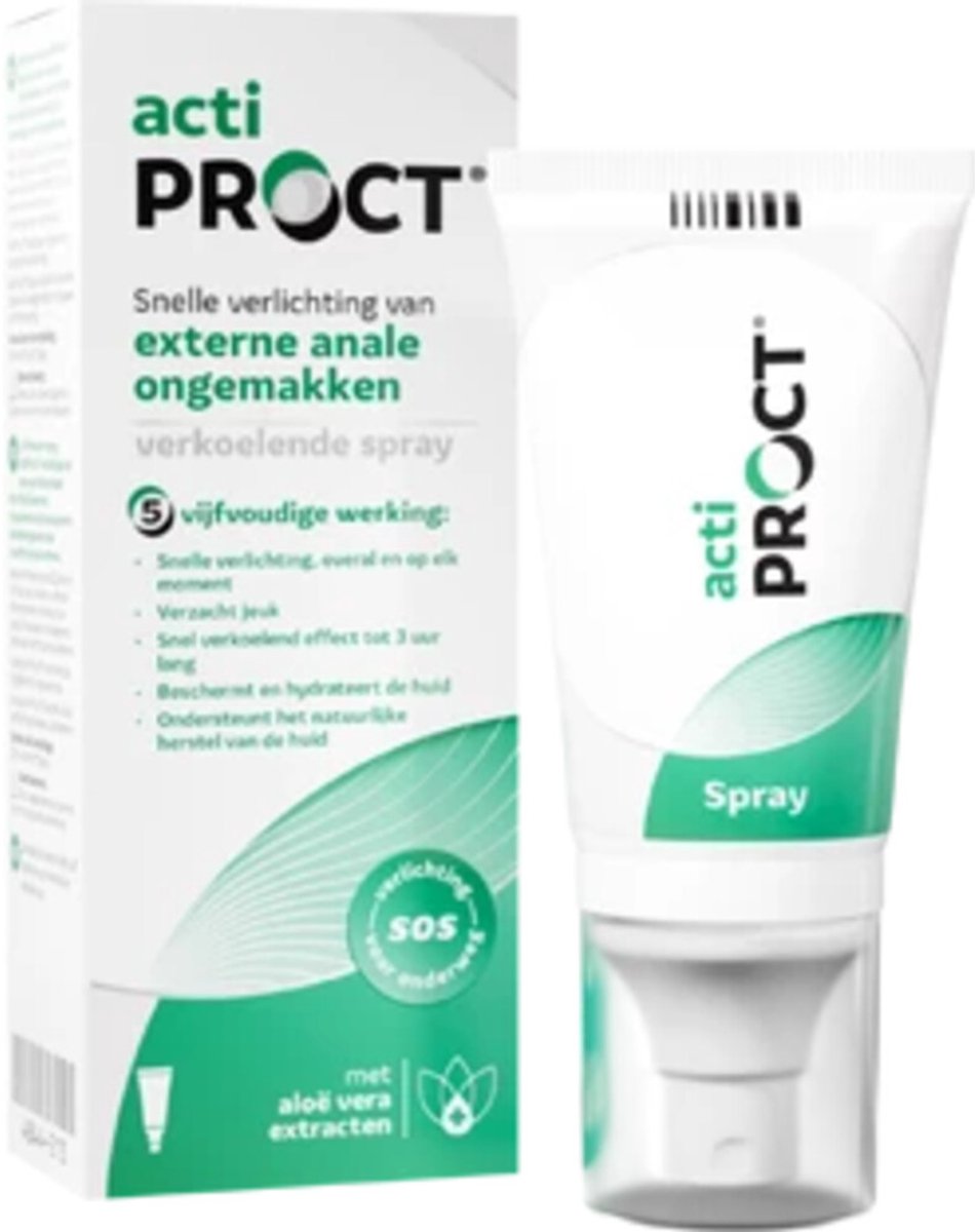 ActiProct Aambeienspray - 2 x 50 ml - Voordeelverpakking