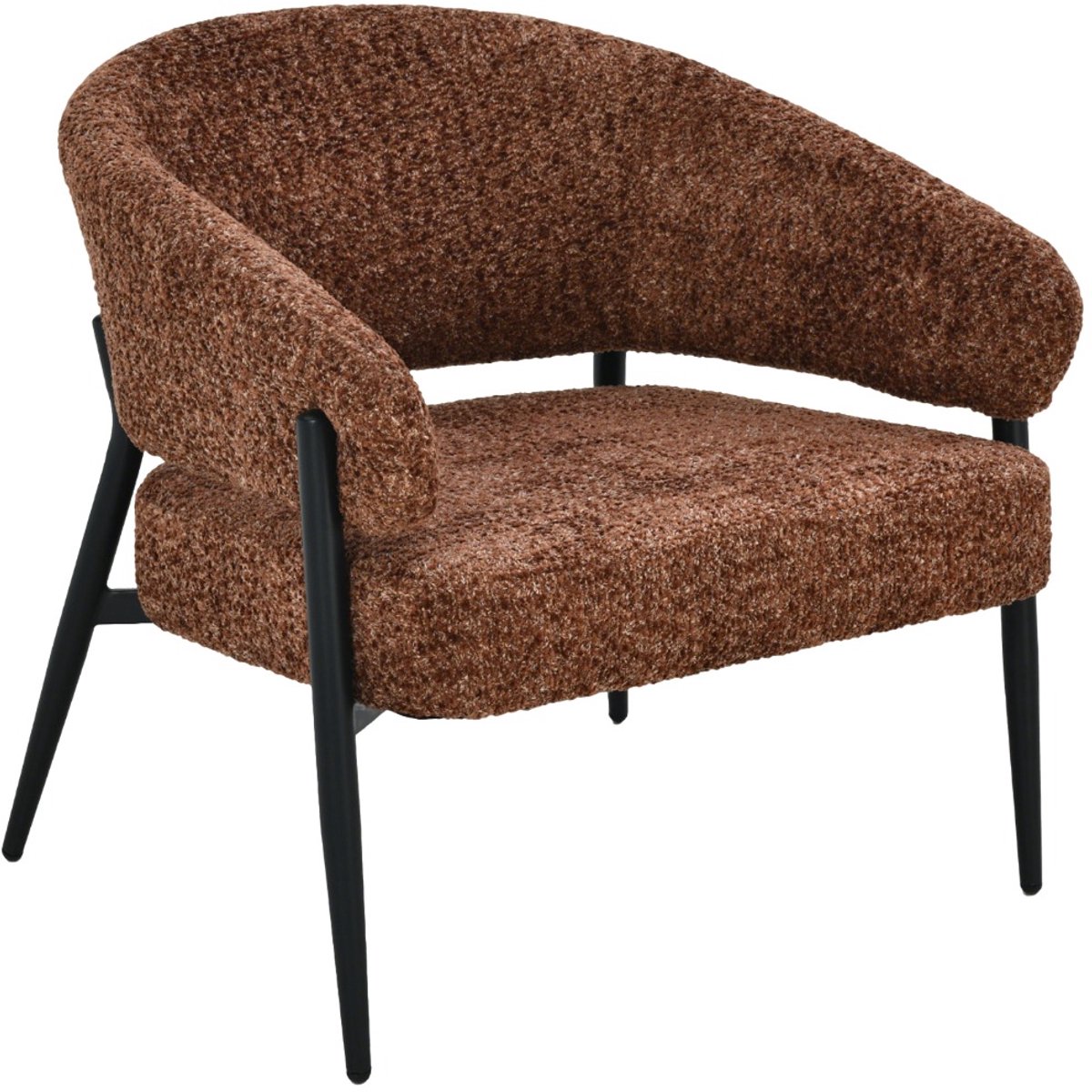 Livingfurn - Fauteuil Dilan Venga Hazel - 72.5x73x75cm