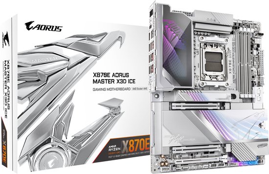 Gigabyte X870E A MASTER X ICE