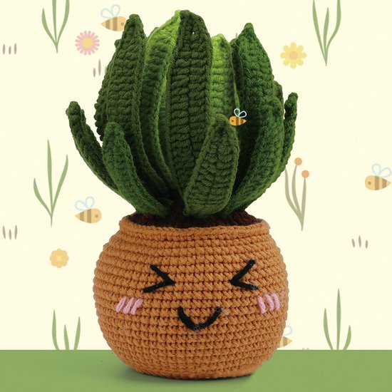 All-in-One Handgemaakt Aloe Vera Potpakket | DIY Aloe Vera – Inclusief Pot, Grond &...