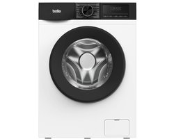 Bella BWA8014.1W - Wasmachine - Stoomfunctie - Energielabel A - 8KG - 1400 Toeren - 16 Wasprogramma's - Wit