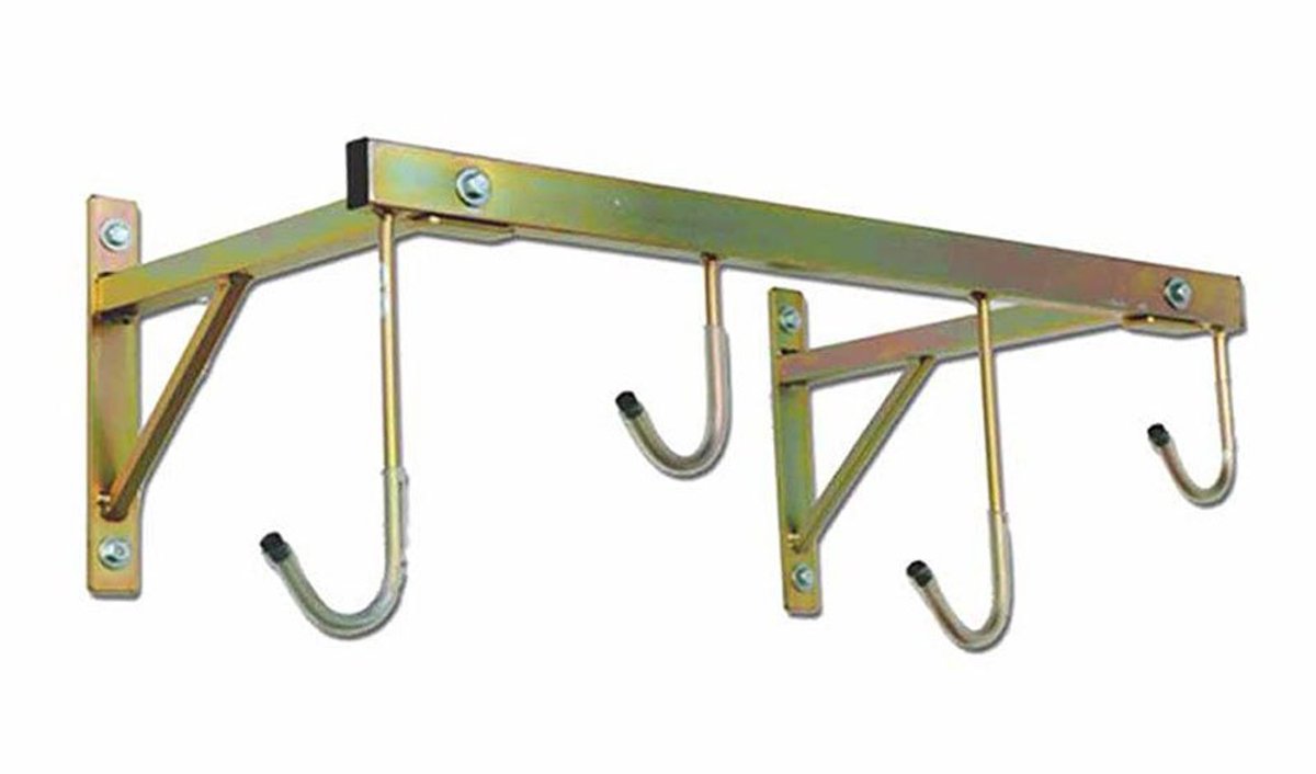 Mvtek 4 Hooks Muurbeugel Voor Fietsen Goud