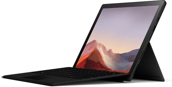 Microsoft Surface Pro 7 (2019) - Core i5 - 256GB - Zwart- 12.3 inch - Microsoft - Hoofdafbeelding