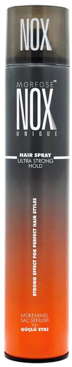 MORFOSE HAIR SPRAY UTLRA STRONG HOLD NOX UNIQUE NEW 400ML