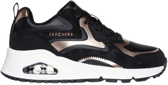 Skechers Uno Gen1 - Color Surge Meisjes Sneakers - Black