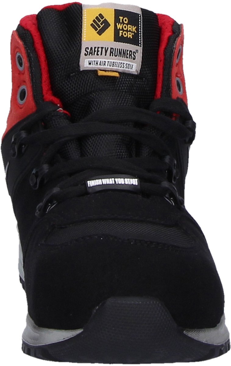 ToWorkFor Rebel S3 - Zwart/Rood - 37