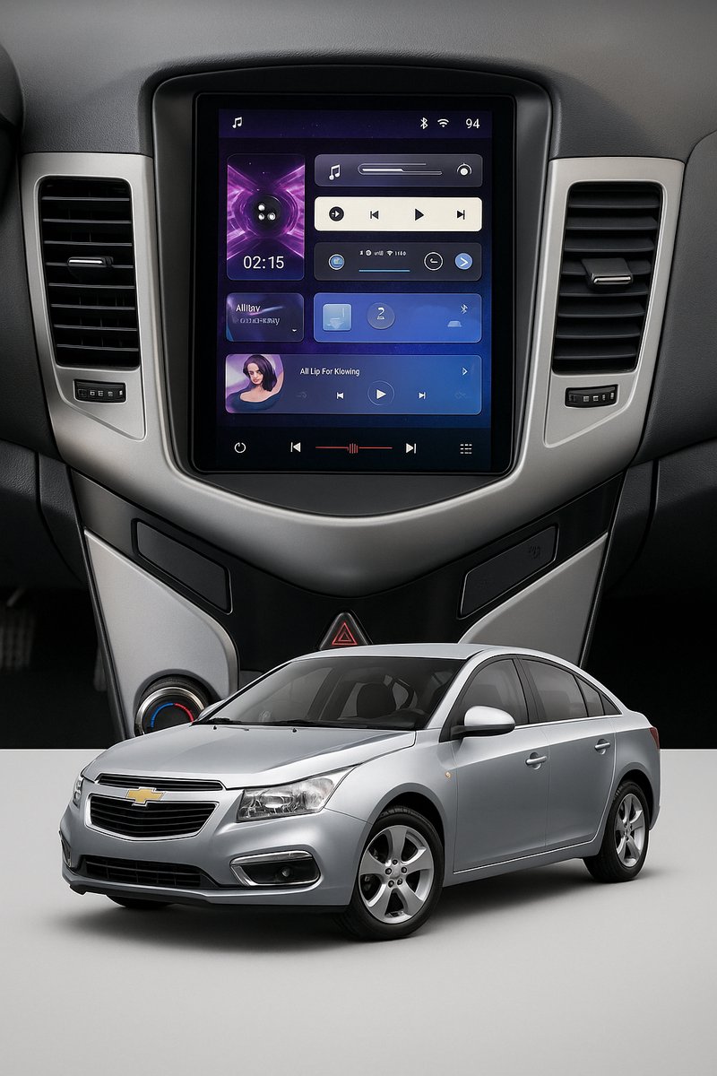 ADIVOX T2 9.7 inch geschikt voor Chevrolet Cruze 2008-2012 Carplay/Auto/Wifi/RDS/DSP/5G/DAB+