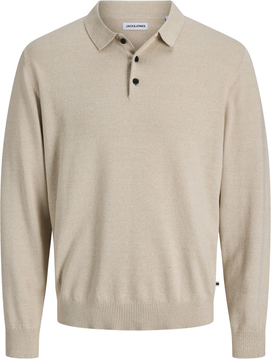 JACK&JONES - JJEBASIC KNIT LS POLO PLS - Jongens - Polo's