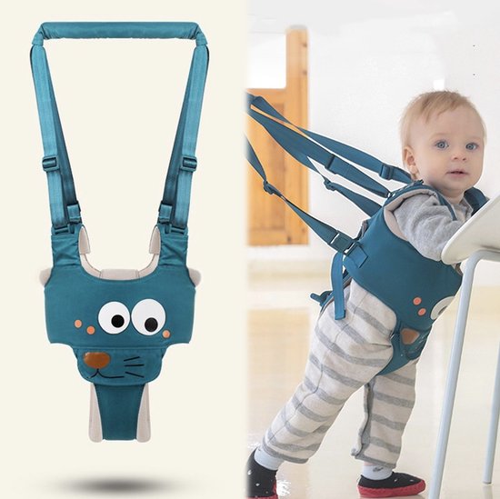 Aiebao Baby Walker - Alternatief Loopwagen | Baby Loopstoeltje - Blauwe