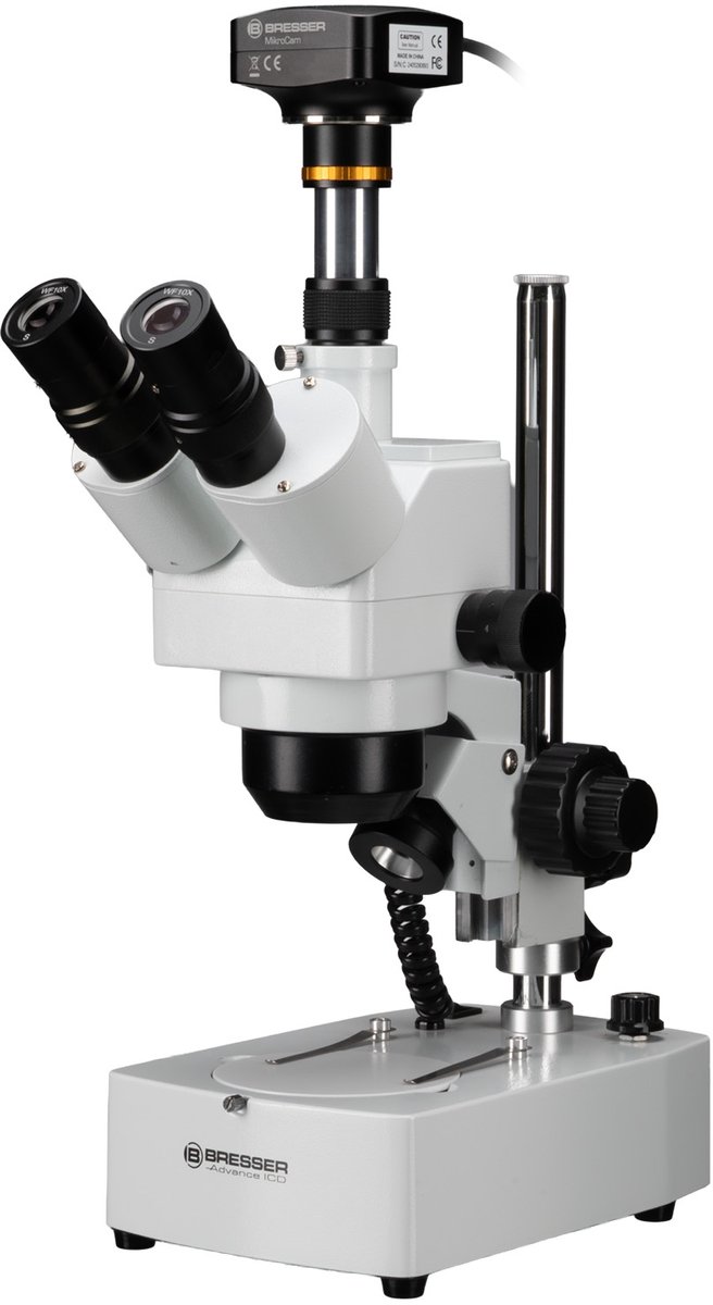Bresser Microscoop - Advance ICD - Trino - Stereomicroscoop - Incl. MikroCam II 20MP