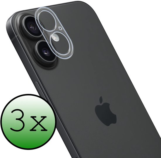 Protecteur d'écran Convient pour iPhone 17 Caméra Protecteur d'écran Tempered Glass Verre de protection Caméra - Protecteur d'écran Convient pour iPhone 17 Caméra Protecteur d'écran - 3 Pièces