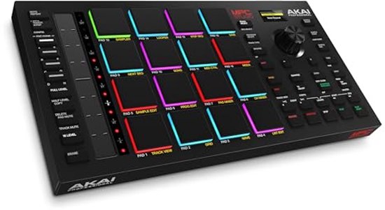 MIDI-controller Beat Maker met 16 RGB-pads, Toewijsbare Touch Strip en ...