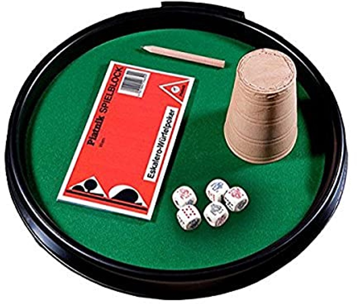 Dobbelstenen Poker Set