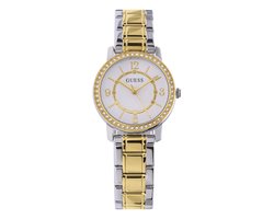 Guess Dames Guess stalen dameshorloge bicolor MELODY GW0468L4 - Horloge - Staal - Multi - 27.50 mm