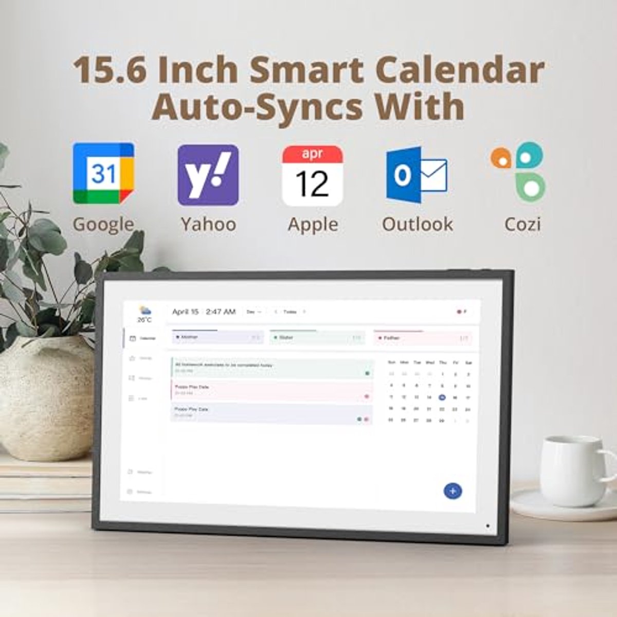 Digitaler Familienplaner 24'' Smart Display