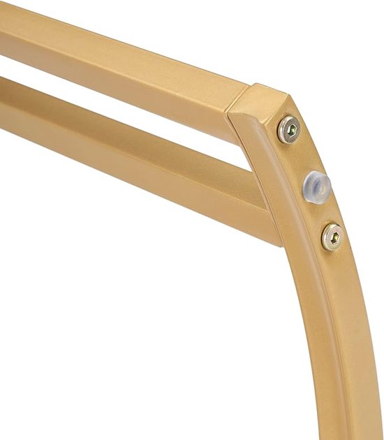 HOMCOM HOMdotCOM Set van 2 ronde salontafels met zij