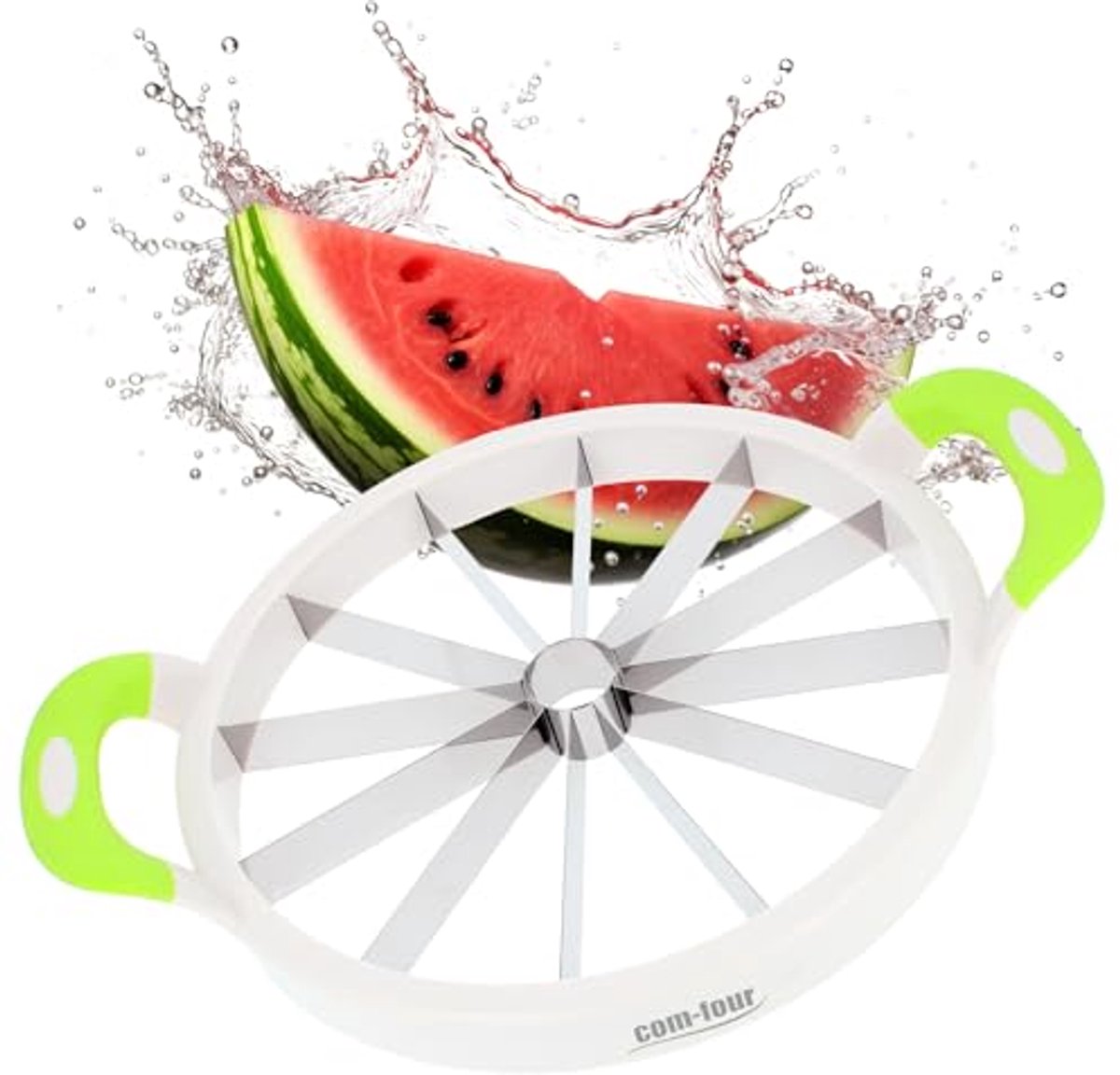 Meloensnijder voor watermeloen en ananas - Ø 28 cm - Fruitsnijder