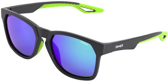 Sinner Faveira Zonnebril Matte Dark Grey/Green