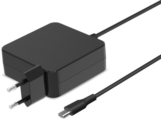 Universele USB-C Laptop Oplader 65W Compact voor Lenovo Dell HP Asus Acer Apple Samsung