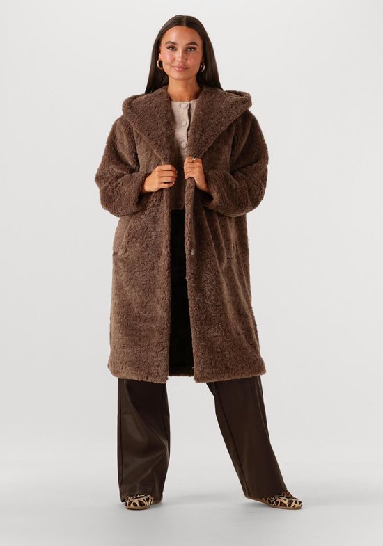 Notre-V Nv-genevieve Jassen Dames - Winterjas - Bruin - Maat M