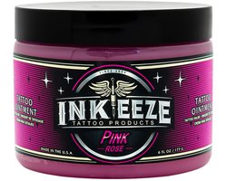 INK-EEZE Pink Glide Tattoo Zalf - Tattoo ointment - Pink Tattoo creme - Roze tattoo zalf - Tattoo nazorg - 150g