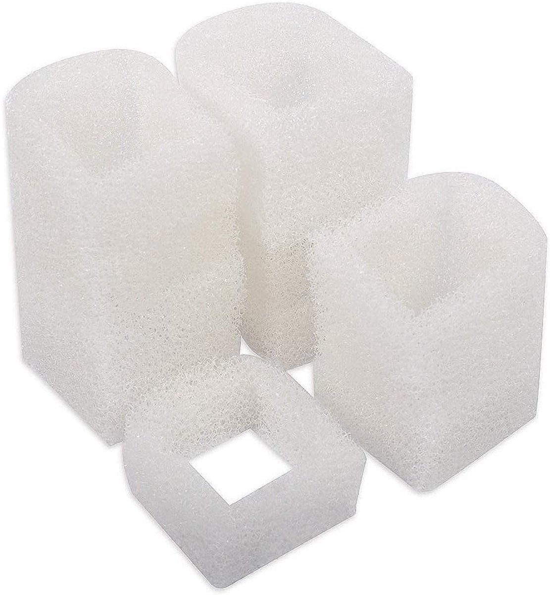 Vervangend filter voor kattenfontein- Petsafe Drinkwell vervangend schuimfilter voor huisdierenfontein- Drinkwell 360° roestvrijstalen filter voor huisdierenfontein- 12 stuks