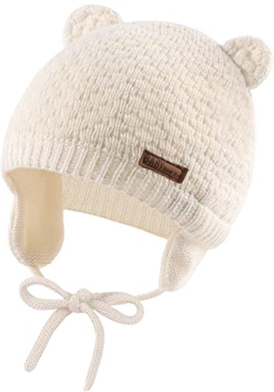 DRESHOW Baby Peuter Beanie Kinder Wintermutsen Zachte Gebreide Unisex