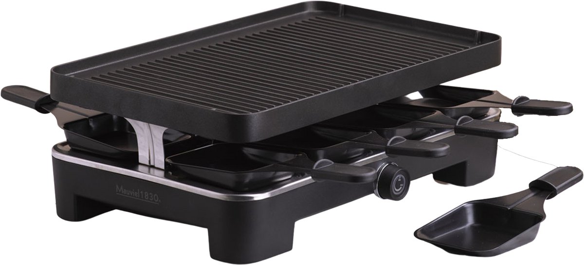 Mauviel Gourmetset - Bakplaat 8 personen - Incl 8 pannetjes - PFAS-Vrij