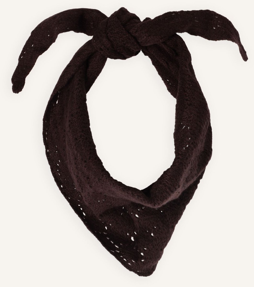 Becksondergaard Woona Opalia Scarf Sjaals Dames - Bruin - Maat ONESIZE