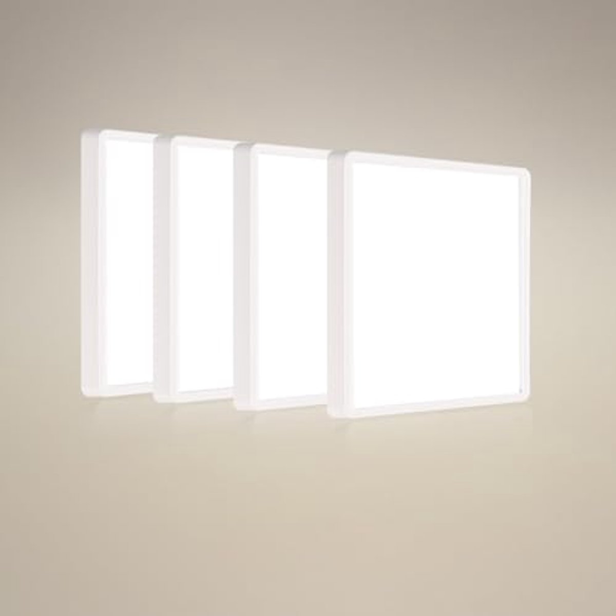 LED Plafondlamp 18 W 4000 K - Ronde Verlichting voor Woonkamer, Badkamer, Keuken, Kantoor,